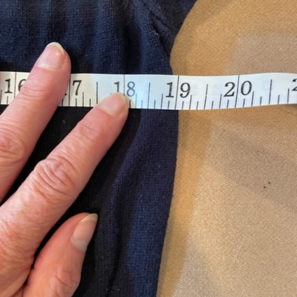 EP Pro Navy Zip Up Cardigan - Size Medium - Picture 8 of 11